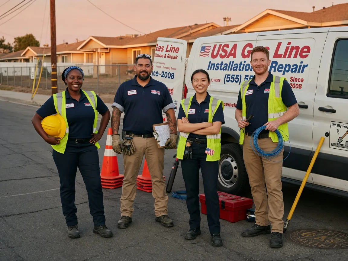 Gas Line Installation company in Moweaqua, IL